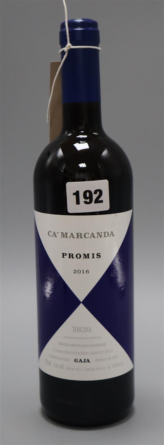 Four bottles of Gaja CaMarcanda Promis - Tuscany, 2016